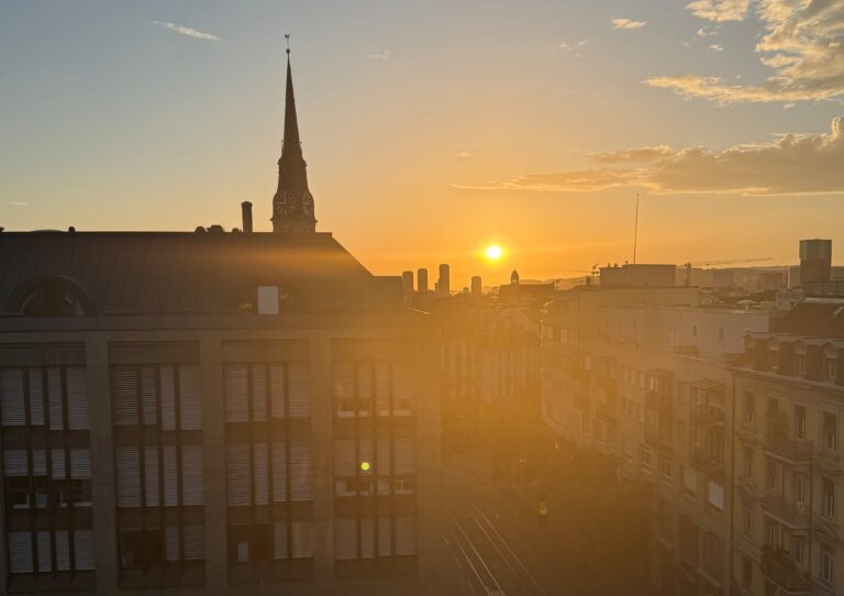 2026 06 22 sonnenuntergang über zürich